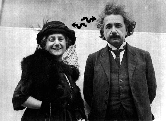Альберт Эйнштейн изучал паранормальные явления и телепатию