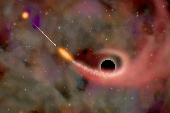 Вблизи Земли обнаружены две черные дыры