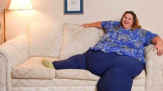 Самая тяжёлая женщина в мире весит 291,65 кг