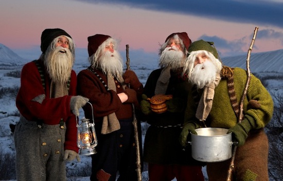 В Исландии вместо одного Деда Мороза — тринадцать «Рождественских пацанов»