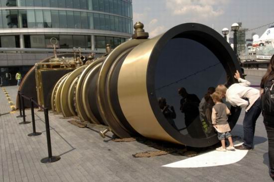 Подземный телескоп между Лондоном и Нью-Йорком