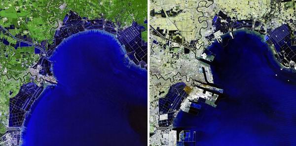 Как человек изменил Землю – снимки со спутника