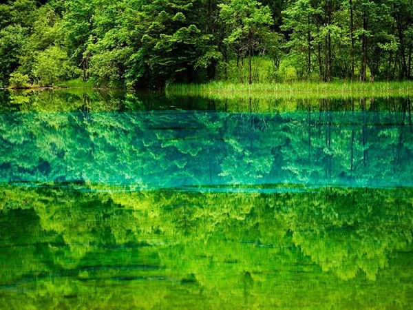5 озер удивительных цветов