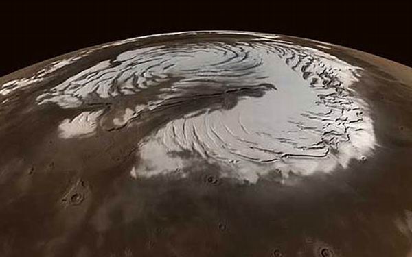 Зима на Марсе выдалась неожиданно теплая