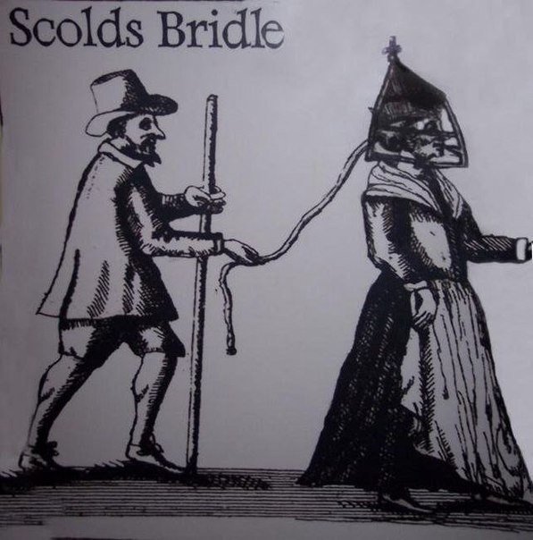 Средневековый прибор против женской болтовни - Scold’s bridle.