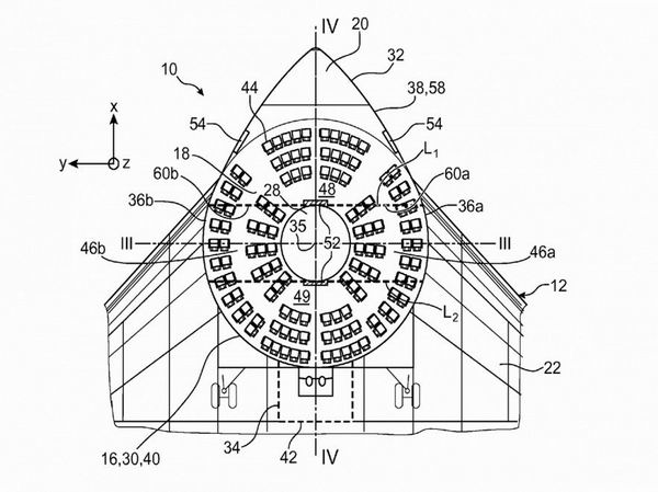 Airbus патентует дизайн самолета, который похож на летающую тарелку