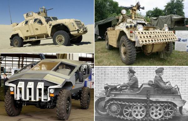 25 военных машин со времён Второй мировой до наших дней