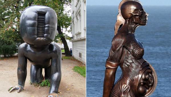 10 пугающих скульптур, которые заставляют поверить в существование ада