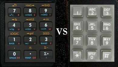 Почему клавиши на телефонах и калькуляторах расположены по-разному?