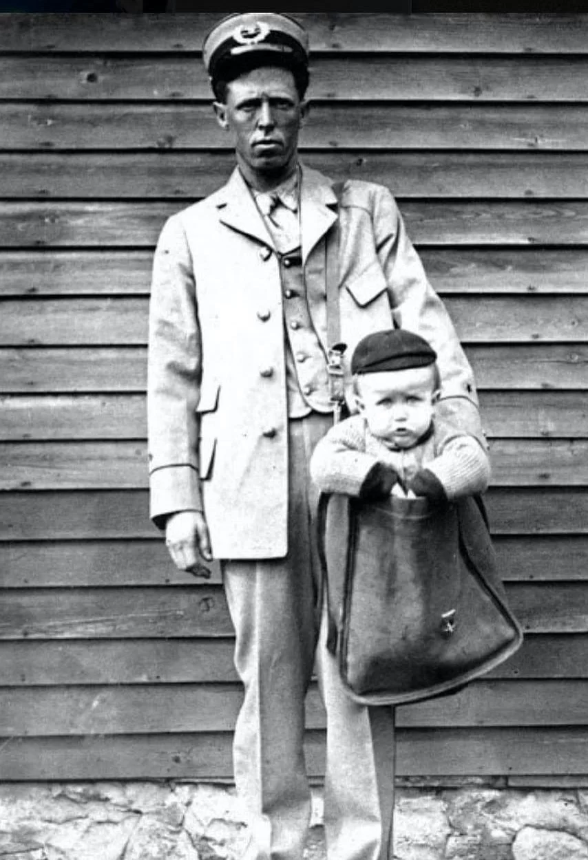 В начале 20 века вы могли отправить ребенка по почте